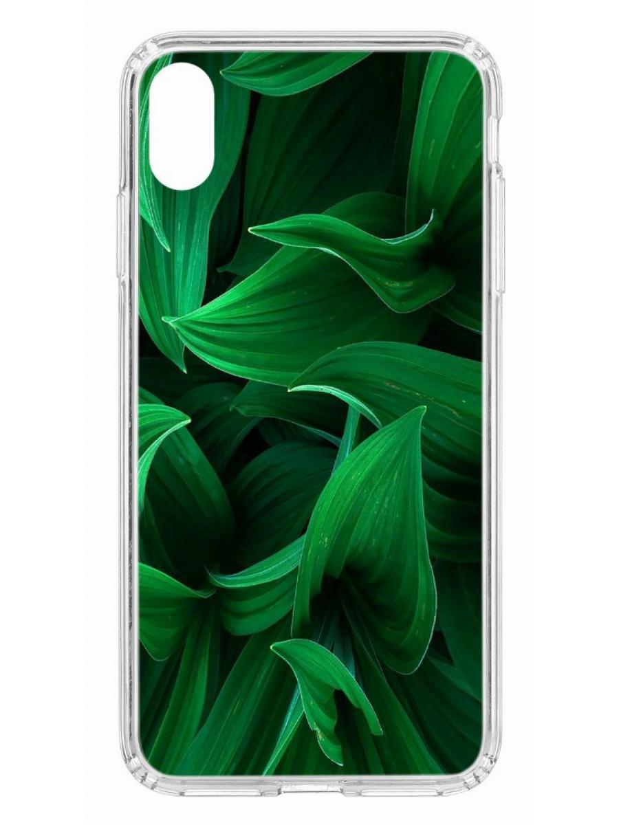 фото Чехол на apple iphone xs max kruche print grass кruче