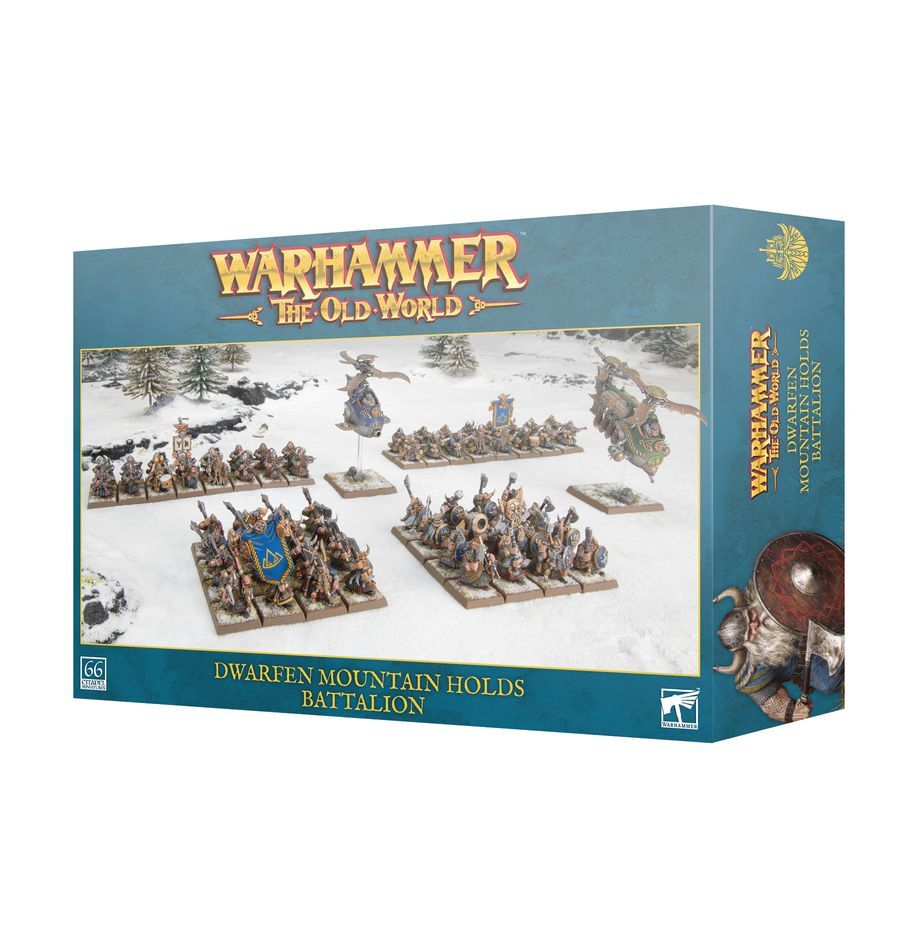 Миниатюра Warhammer The Old World - Dwarfen Mountain Holds: Battalion NoBrand