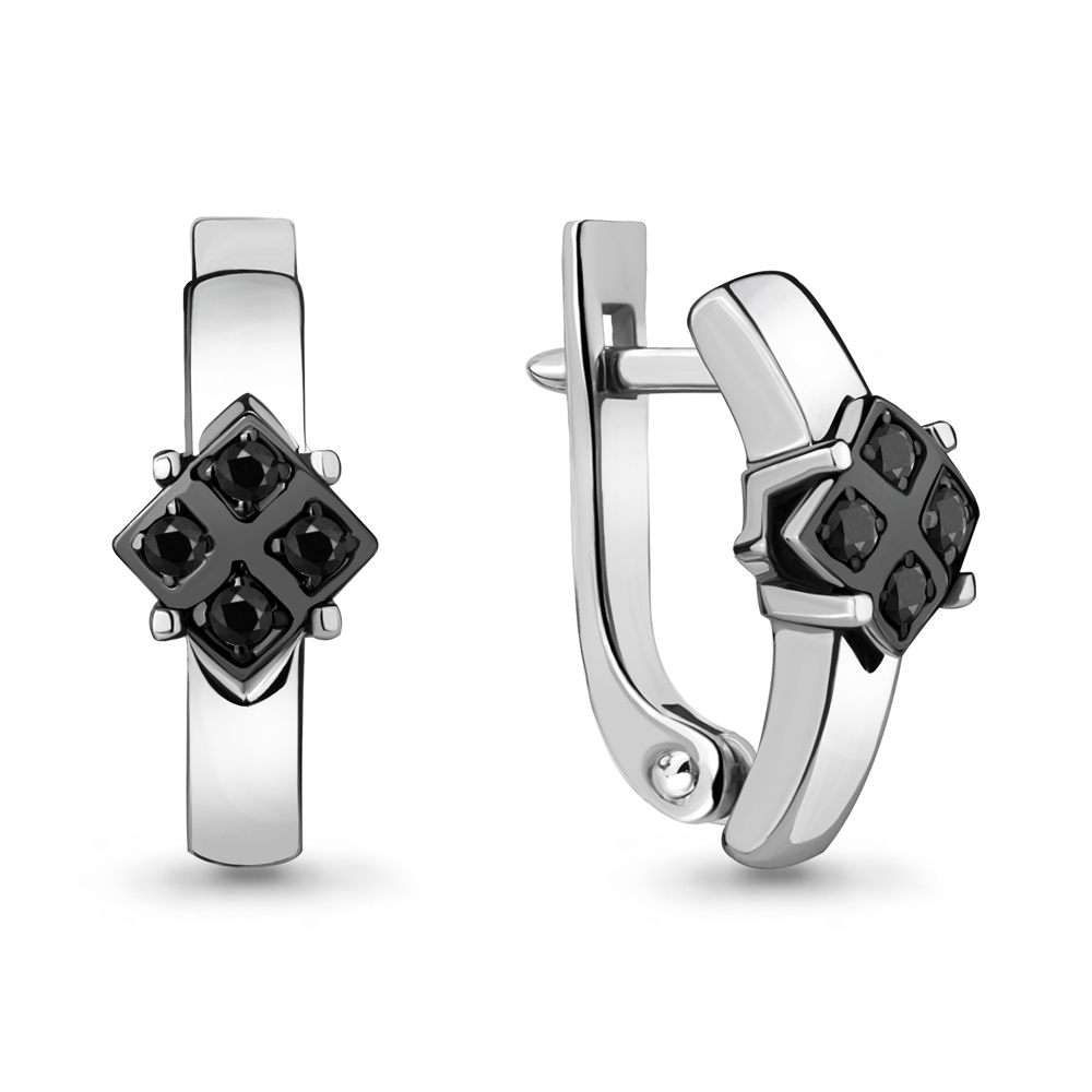 

Серьги из белого золота с бриллиантом Aquamarine Aquamarine 942397Ч_585_бз, 942397Ч_585_бз