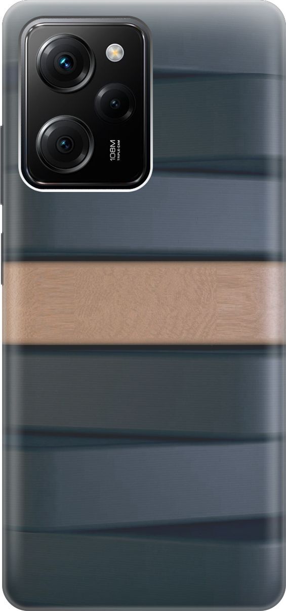 

Чехол на Xiaomi Poco X5 Pro 5G с принтом "Бежевая доска", Бежевый;серый, 158245