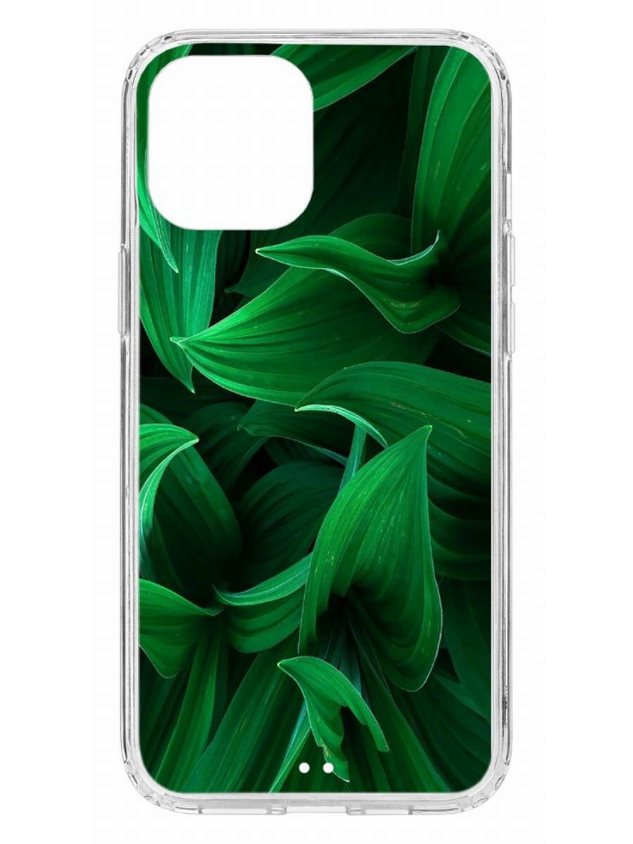 фото Чехол на apple iphone 12 pro max kruche print grass кruче