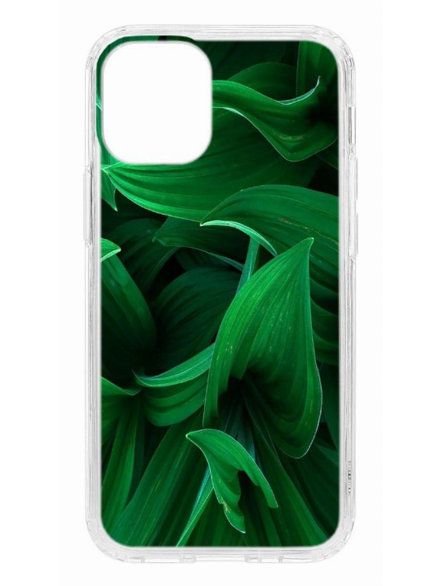 фото Чехол на apple iphone 12 mini kruche print grass кruче