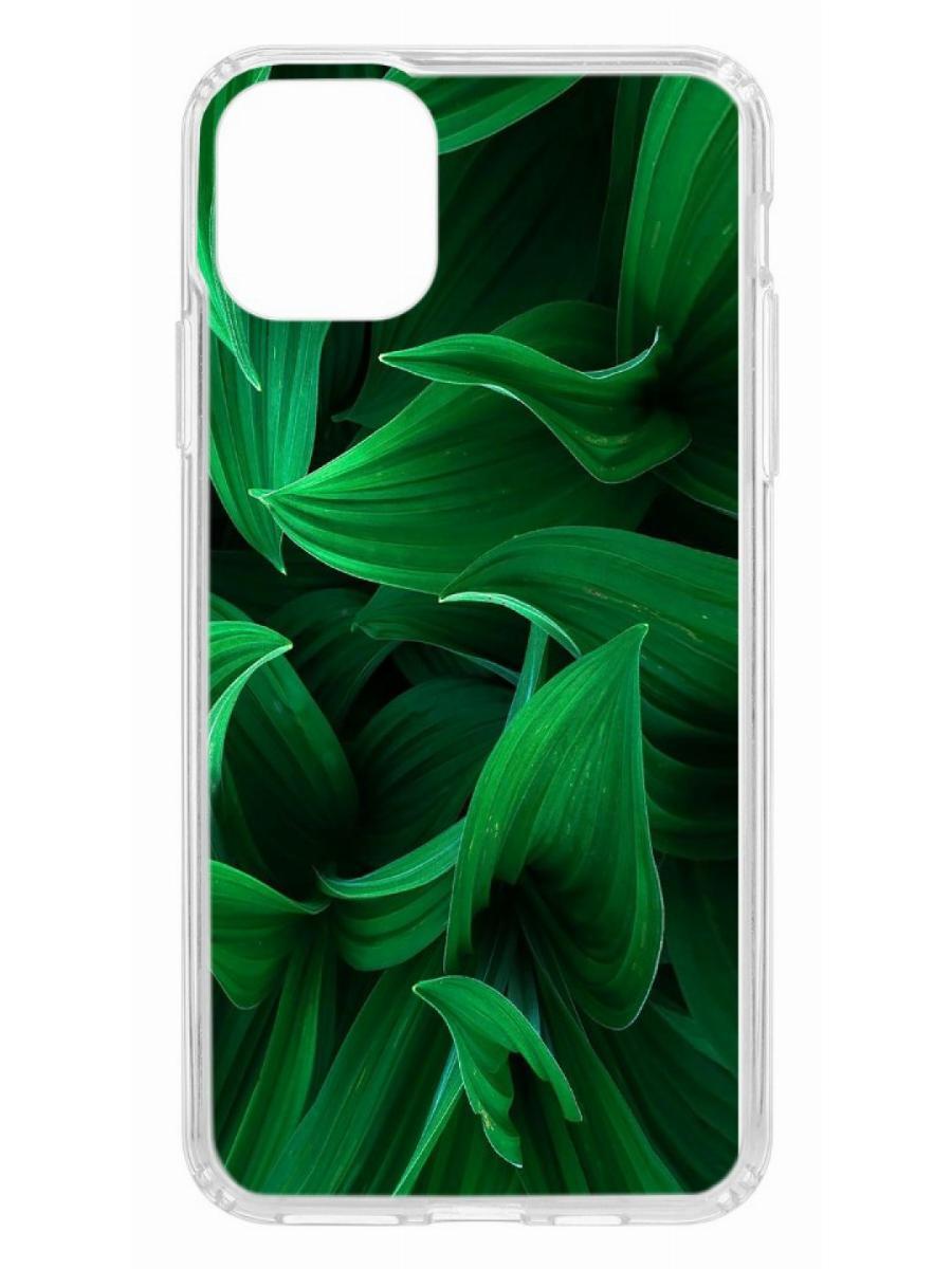 фото Чехол на apple iphone 11 pro max kruche print grass кruче