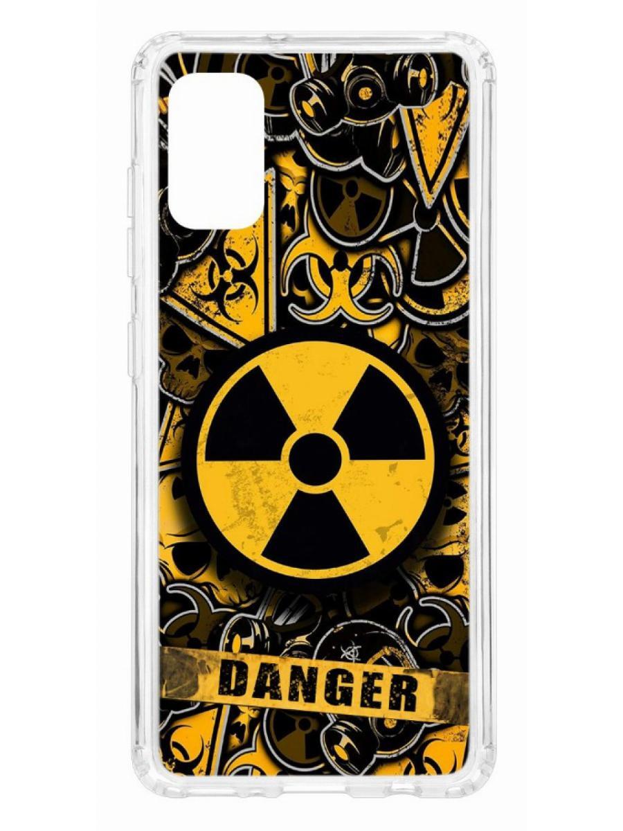 фото Чехол на samsung galaxy a41 kruche print danger кruче