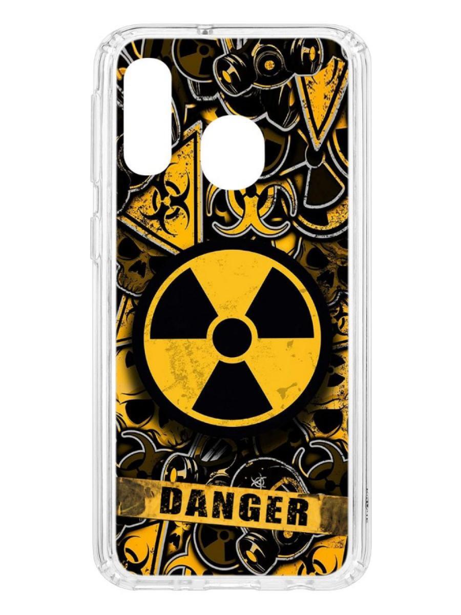 фото Чехол на samsung galaxy a40 2019 kruche print danger кruче