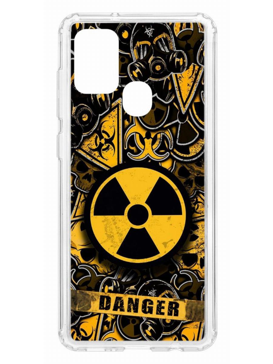 фото Чехол на samsung galaxy a21s kruche print danger кruче