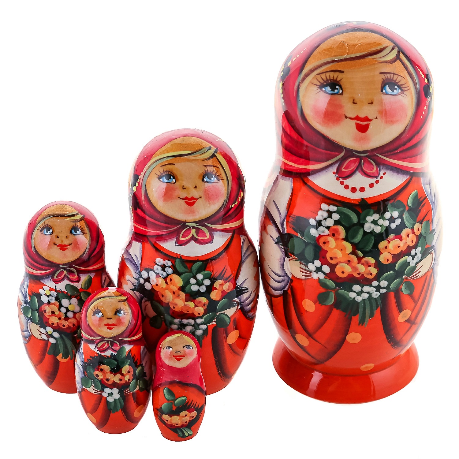 

Матрешка "Осень" 5 мест, Разноцветный