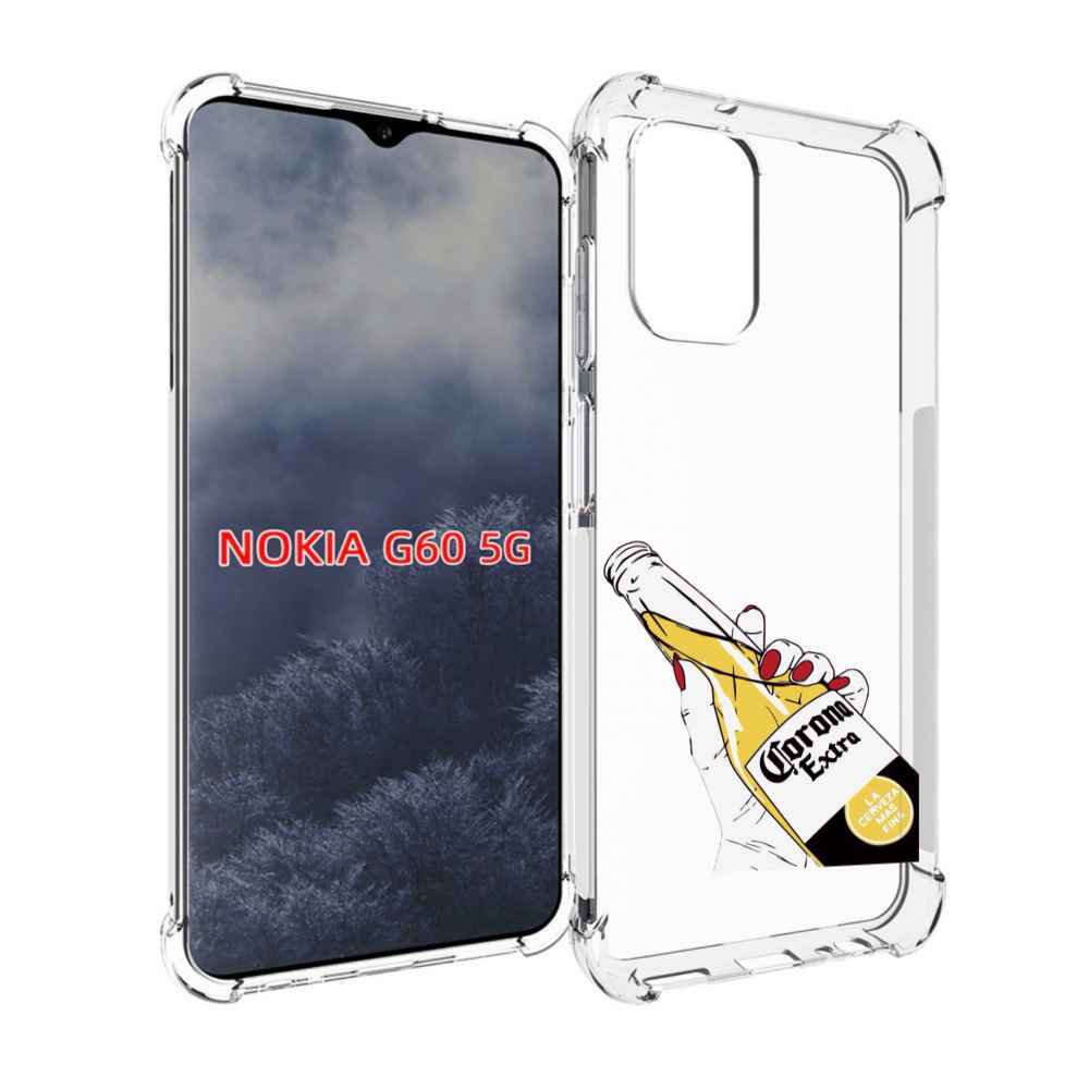 

Чехол MyPads корона екстра для Nokia G60 5G, Прозрачный, Tocco