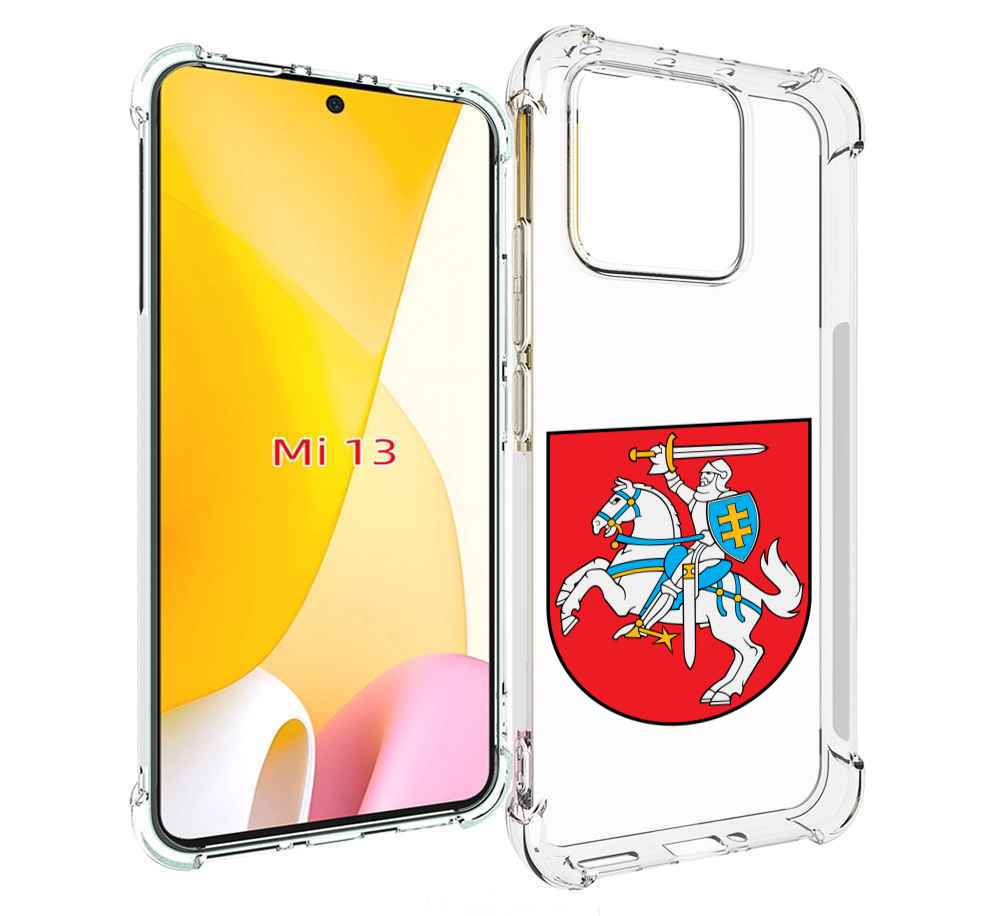

Чехол MyPads герб-литва для Xiaomi 13, Прозрачный, Tocco