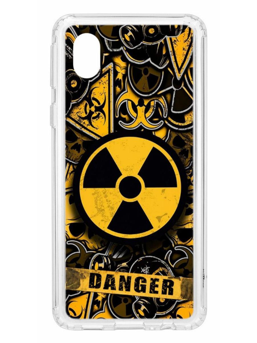 фото Чехол на samsung galaxy a01 core kruche print danger кruче