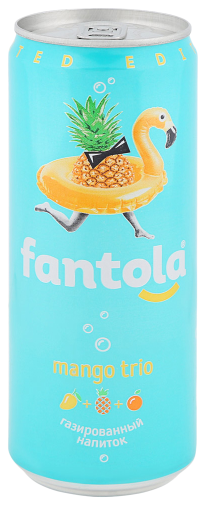 

Напиток Черноголовка Fantola Mango Trio 330мл