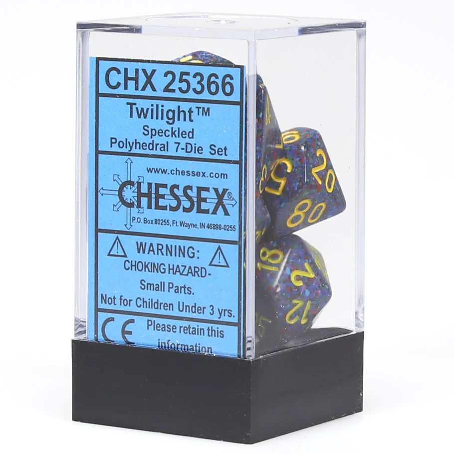 Набор кубиков Chessex 7-dice set Twilight