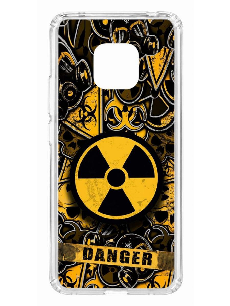 фото Чехол на huawei mate 20 pro kruche print danger кruче