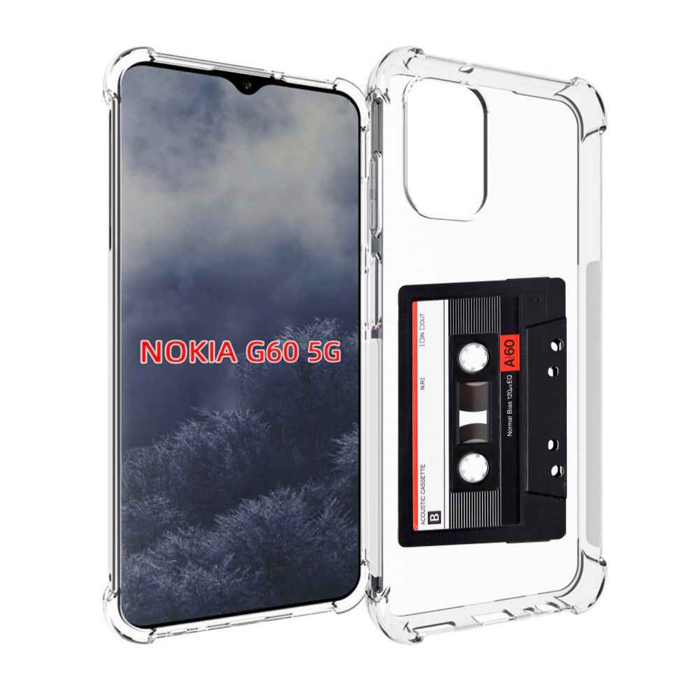 

Чехол MyPads касета для Nokia G60 5G, Прозрачный, Tocco