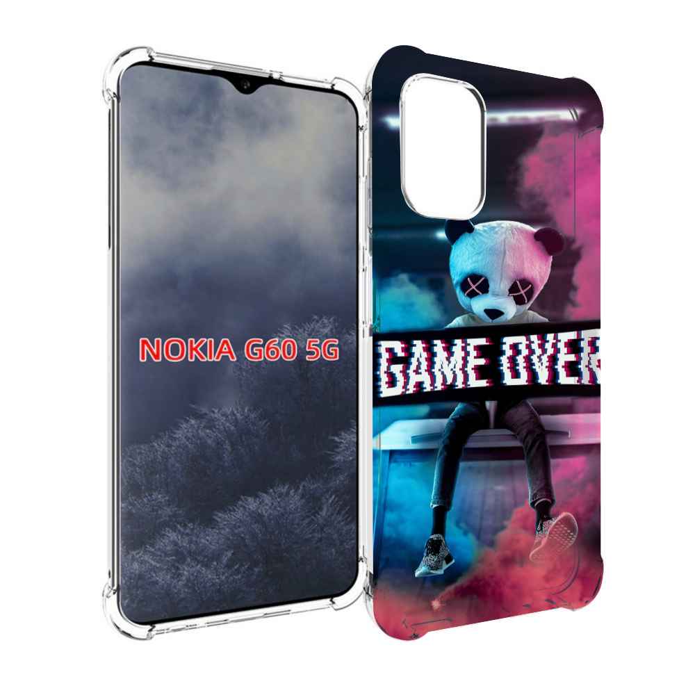 

Чехол MyPads картина-панда для Nokia G60 5G, Прозрачный, Tocco