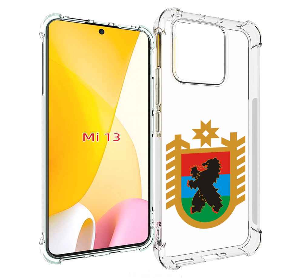 

Чехол MyPads герб-карелия-петрозаводск для Xiaomi 13, Прозрачный, Tocco