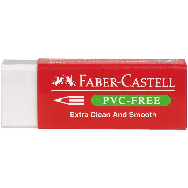

Ластик Faber-Castell "PVC-free" 286083 20 штук, Белый