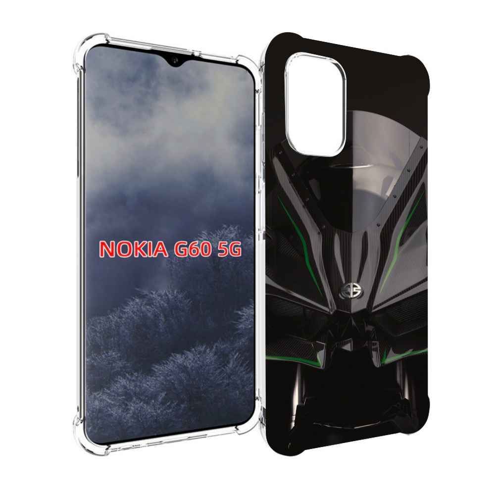 Чехол MyPads кавасаки мото для Nokia G60 5G