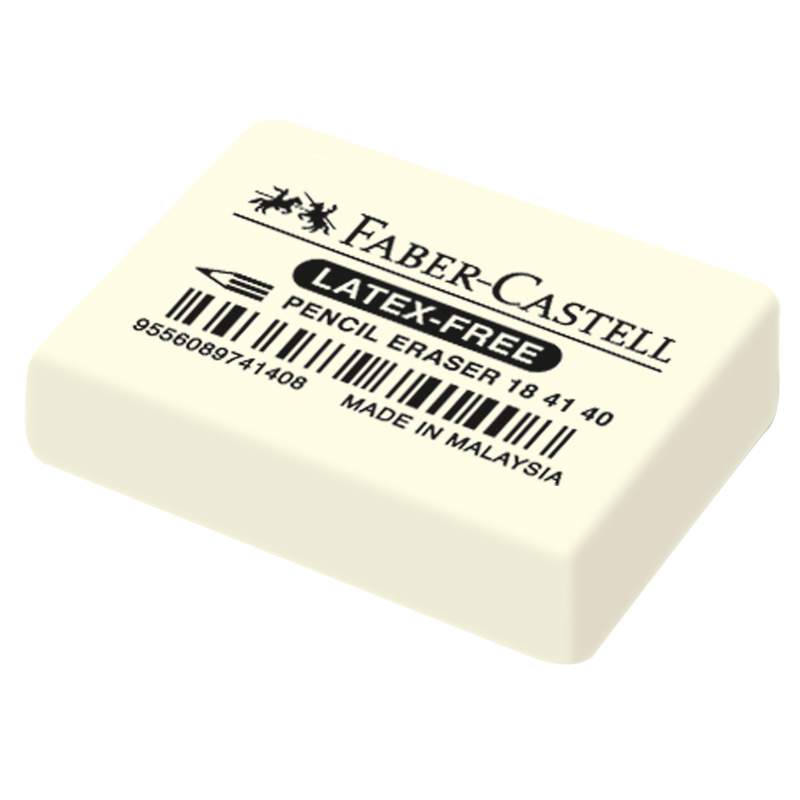 

Ластик Faber-Castell "Latex-Free" 286062 40 штук, Белый