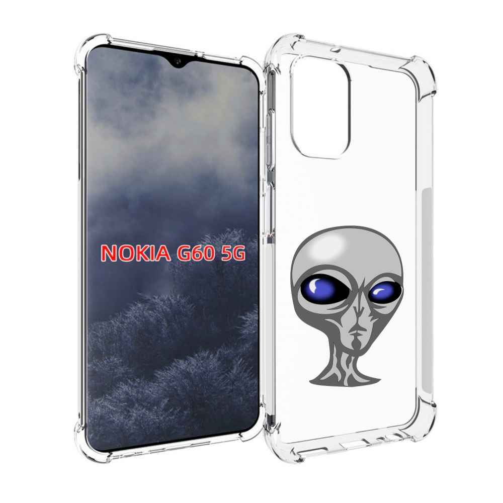 

Чехол MyPads инопланетянин для Nokia G60 5G, Прозрачный, Tocco