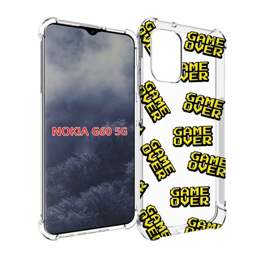 

Чехол MyPads игра-окончена для Nokia G60 5G, Прозрачный, Tocco