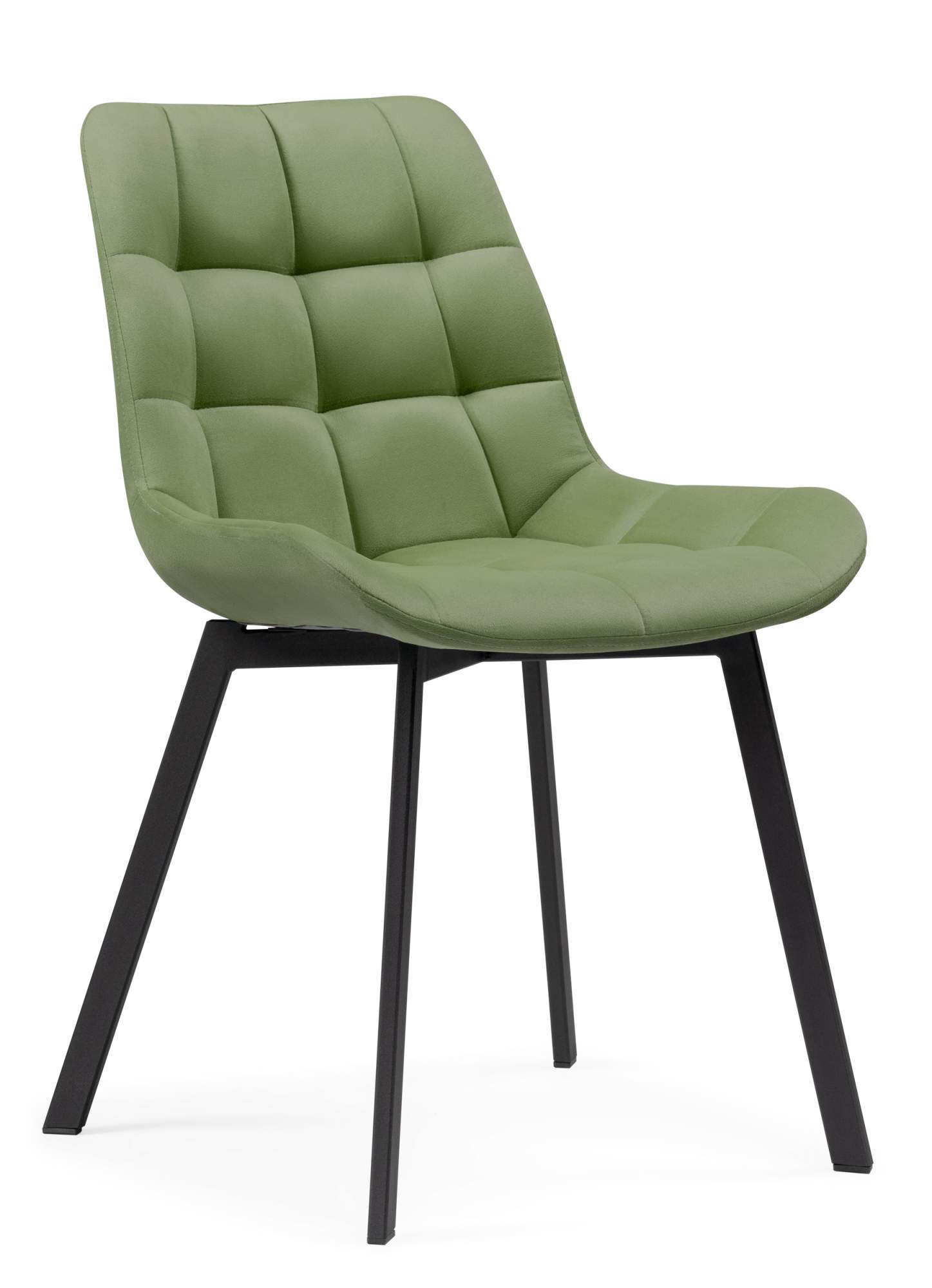 Стул на металлокаркасе ЛайфМебель Челси черный зеленый 8803₽