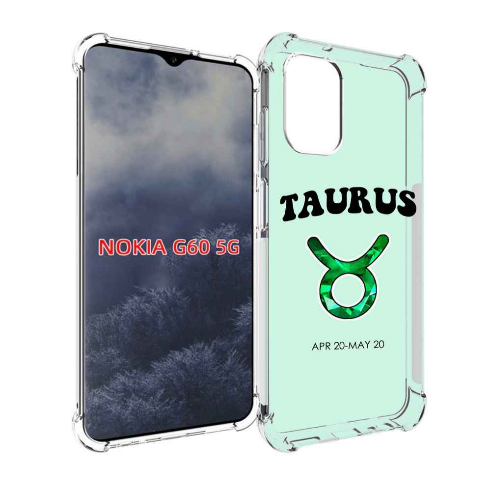 

Чехол MyPads знак-зодиака-телец-1 для Nokia G60 5G, Прозрачный, Tocco