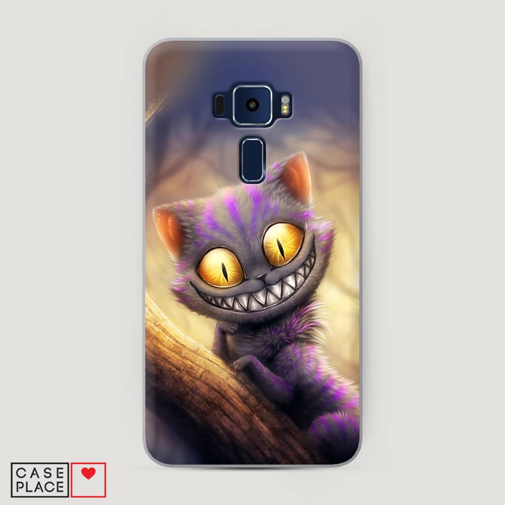 фото Чехол awog "cheshire cat" для asus zenfone 3 ze552kl