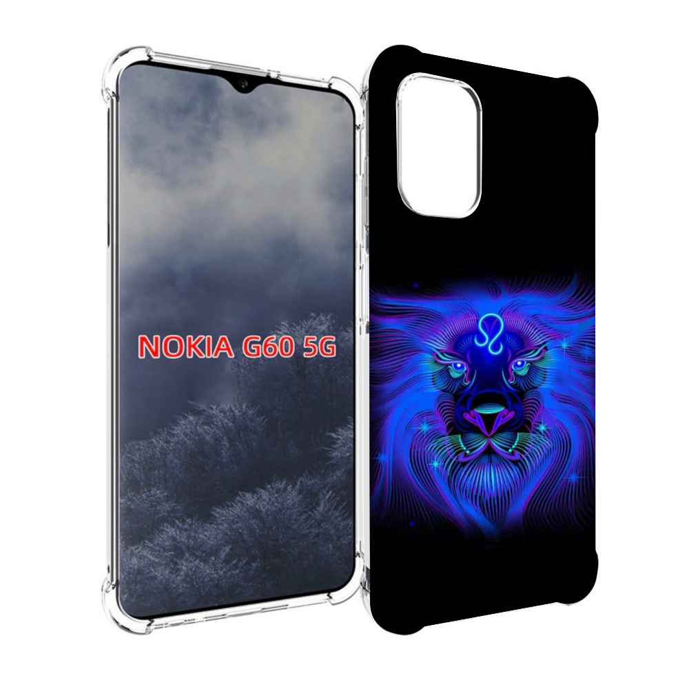 

Чехол MyPads знак-зодиака-лев-3 для Nokia G60 5G, Прозрачный, Tocco