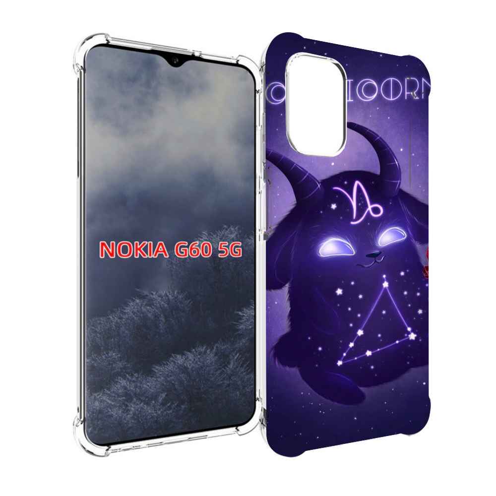 

Чехол MyPads знак-зодиака-козерог-7 для Nokia G60 5G, Прозрачный, Tocco