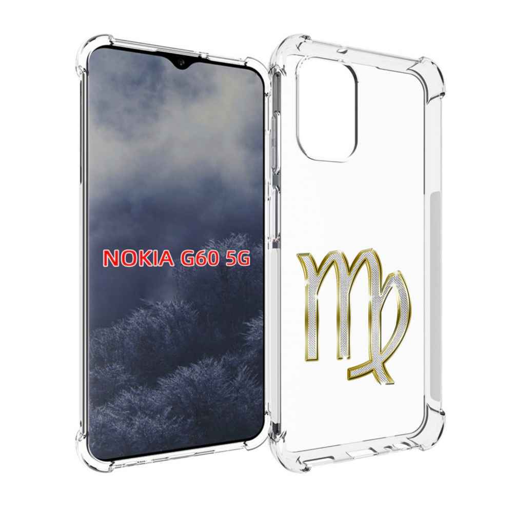 

Чехол MyPads знак-зодиака-дева-6 для Nokia G60 5G, Прозрачный, Tocco