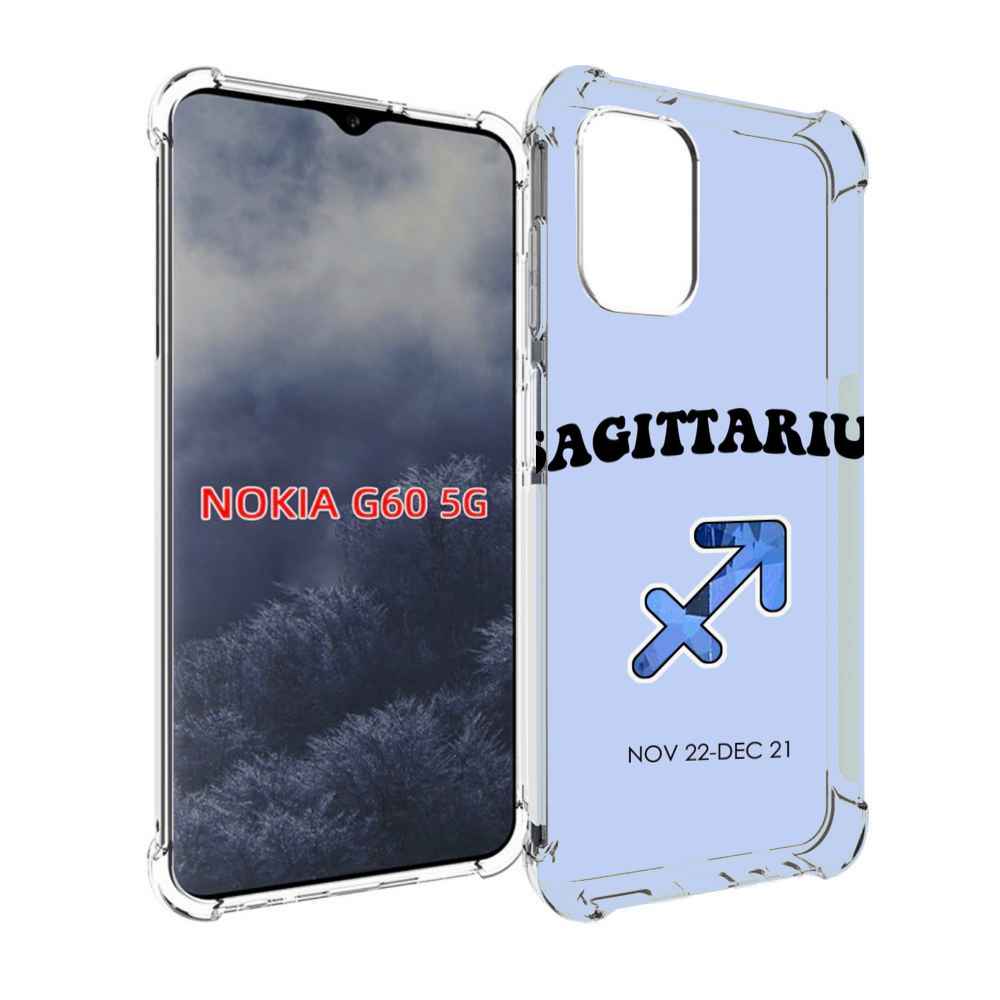 

Чехол MyPads знак зодиака стрелец 1 для Nokia G60 5G, Прозрачный, Tocco