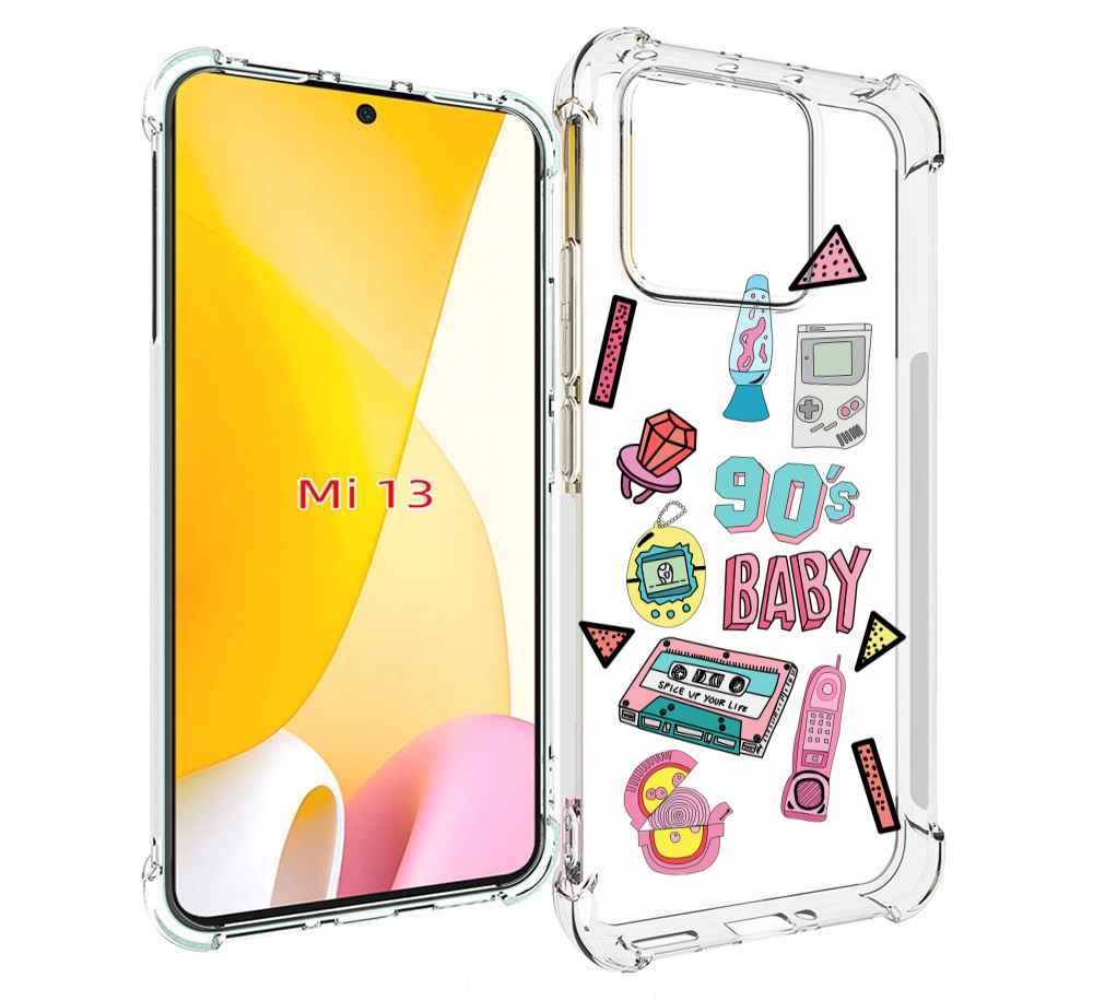 

Чехол MyPads гаджеты-90х для Xiaomi 13, Прозрачный, Tocco