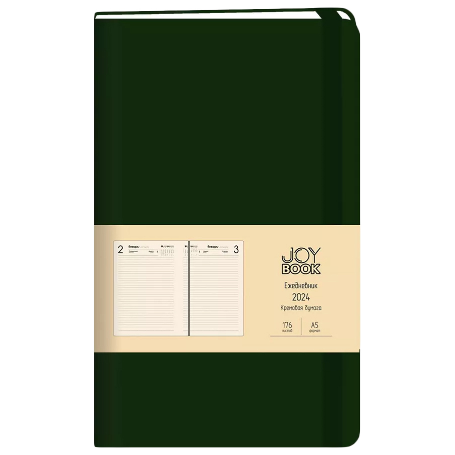 

Ежедневник недатированный Listoff Joy book 170 х 95 мм 136 листов в ассортименте