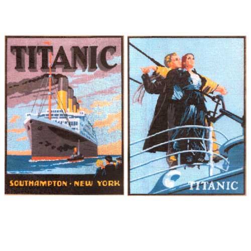 

1522-titanic Канва с рисунком 'Титаник'