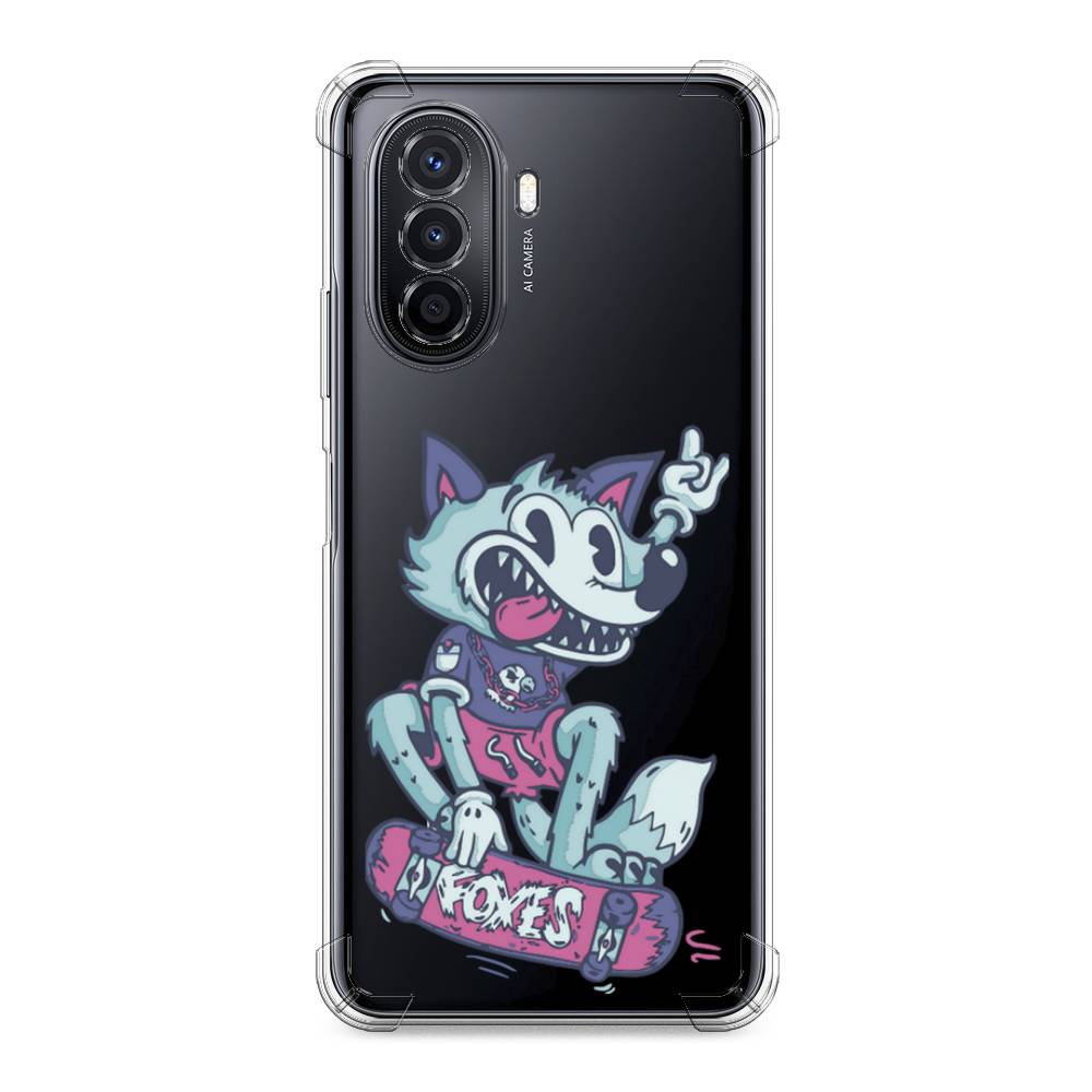 

Чехол Awog на Huawei Nova Y70 "Foxes", 6109151-1