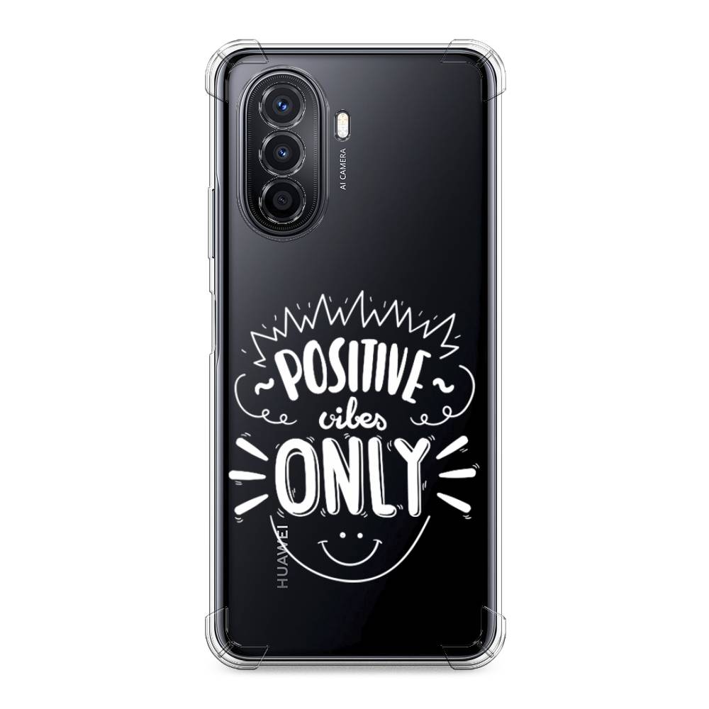 

Чехол Awog на Huawei Nova Y70 "Positive vibes only графика", 6109151-1