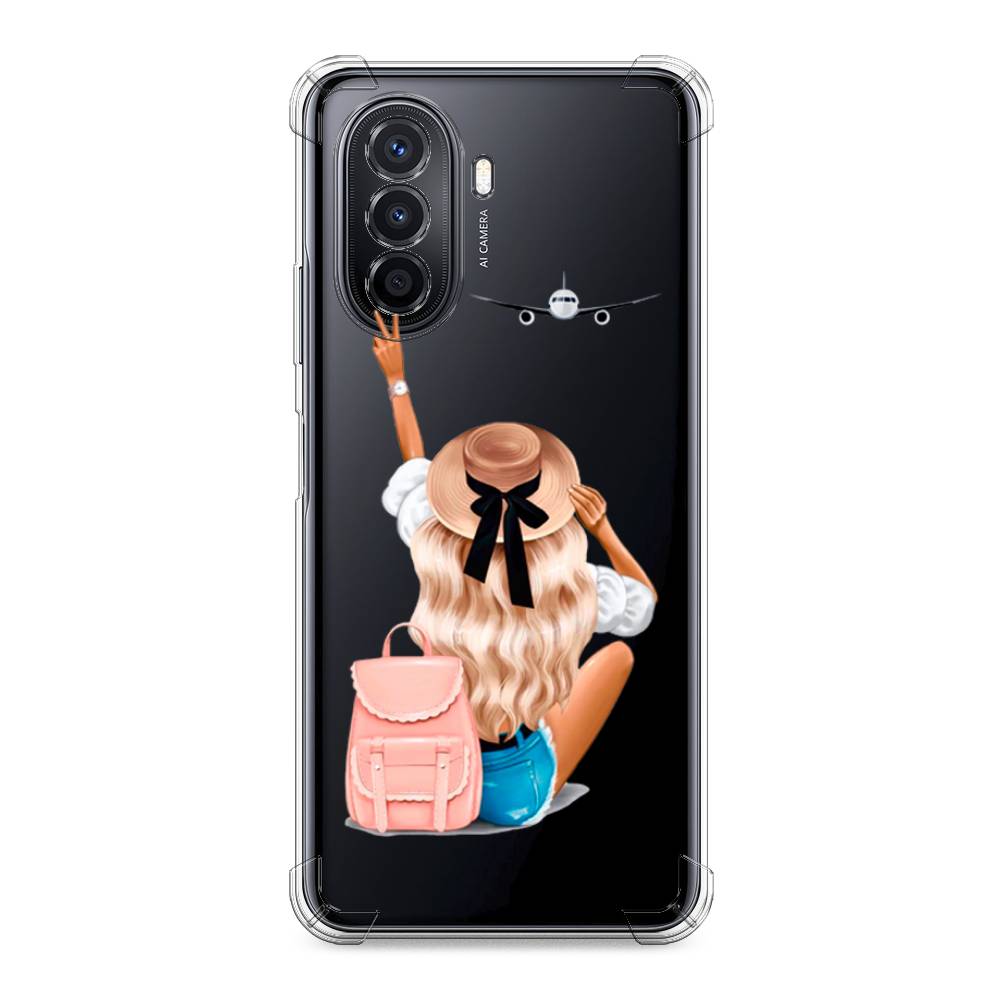 

Чехол Awog на Huawei Nova Y70 "Автостопом самолетом", 6109151-1