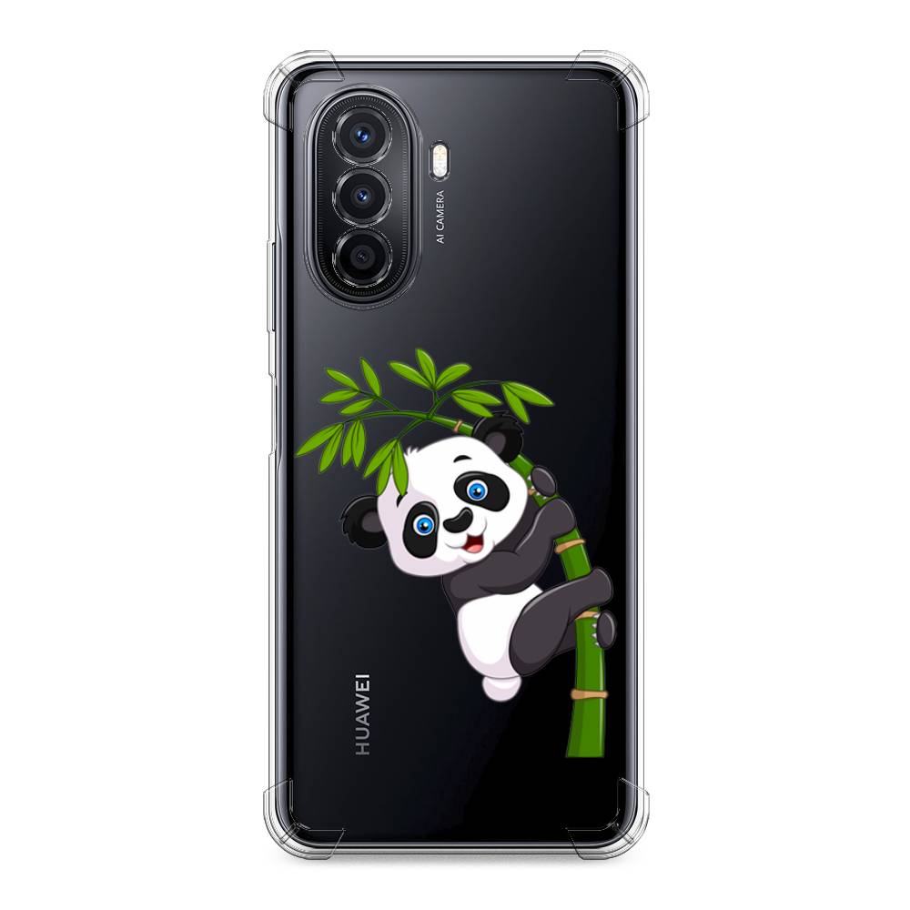 

Чехол Awog на Huawei Nova Y70 "Панда на бамбуке", 6109151-1