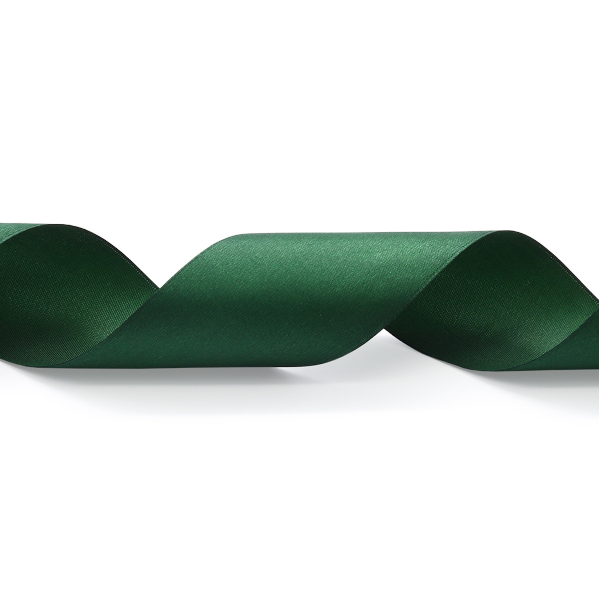 12 Лента атласная 5см*27,4м (6119 (т.зеленый 126)