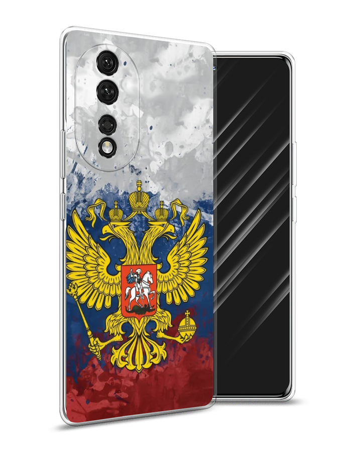 

Чехол Awog на Honor 80 Pro "РФ", Белый;синий;красный, 6120450-5