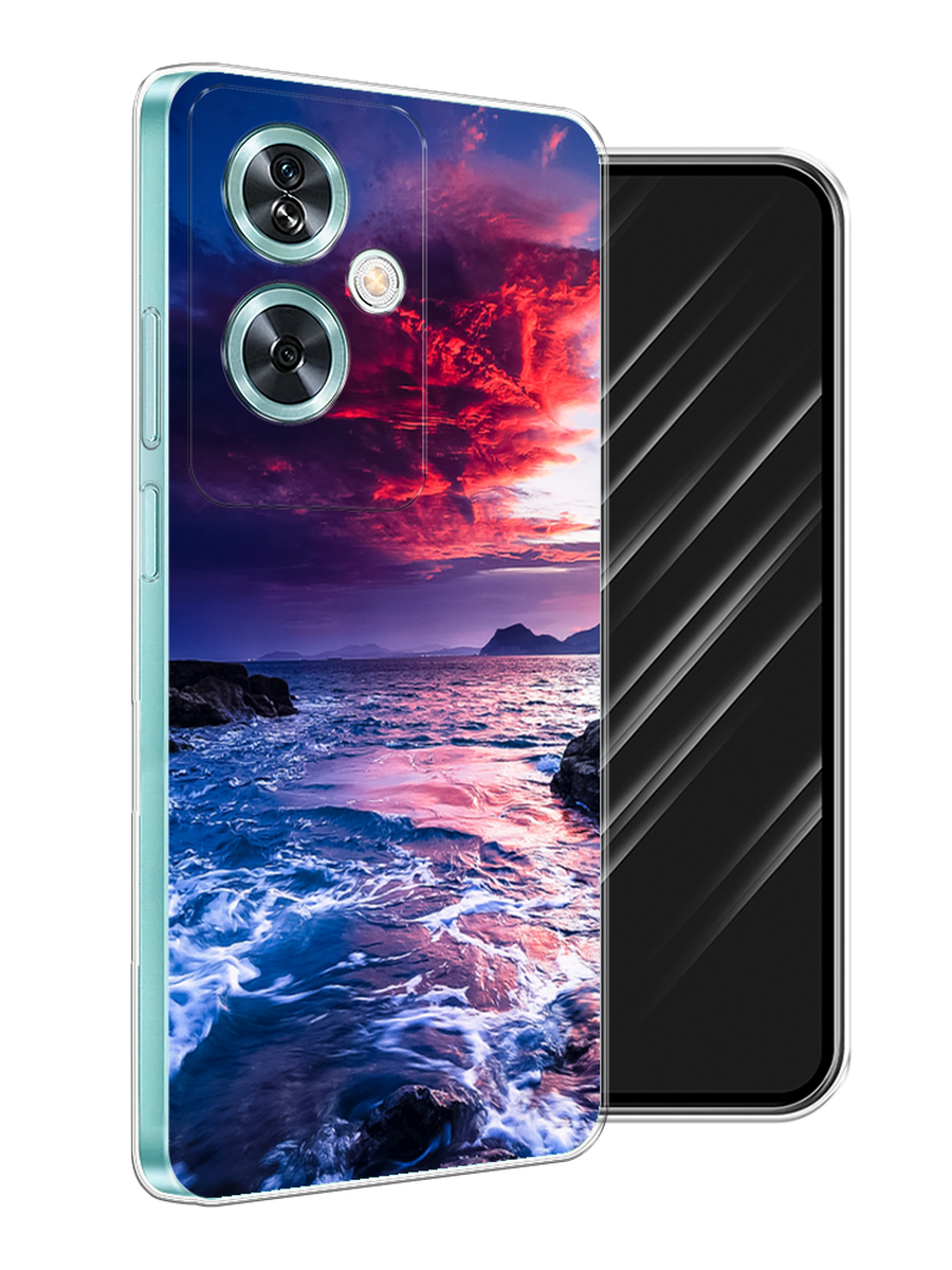 

Чехол Awog на OnePlus Nord N30 SE "Волны 1", Розовый;синий, 154950-1