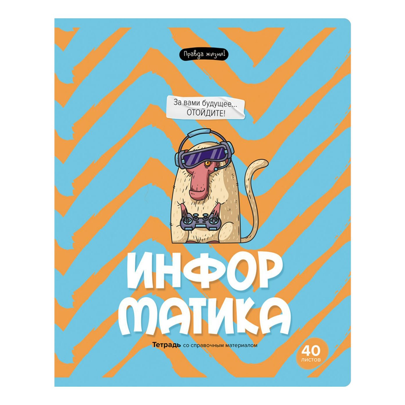 

Тетрадь предметная BG Правда жизни 40 листов Информатика А5 в клетку