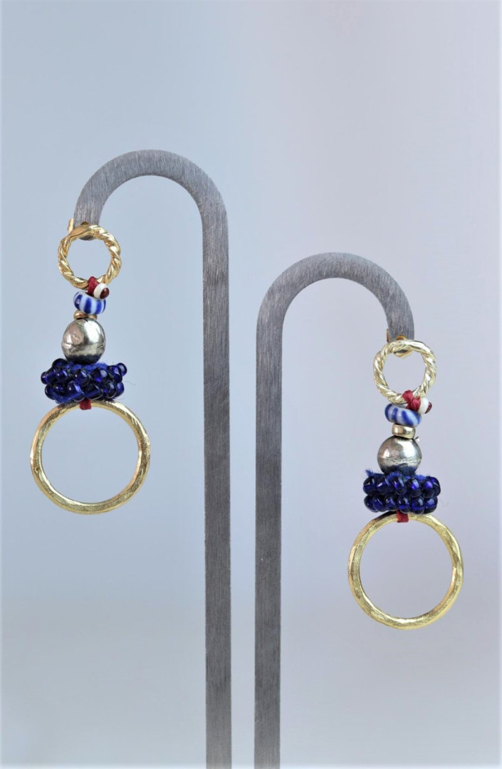 

Серьги с бусинами/натуральным камнем Saman Butik 13130 (доставка из-за рубежа), 13130