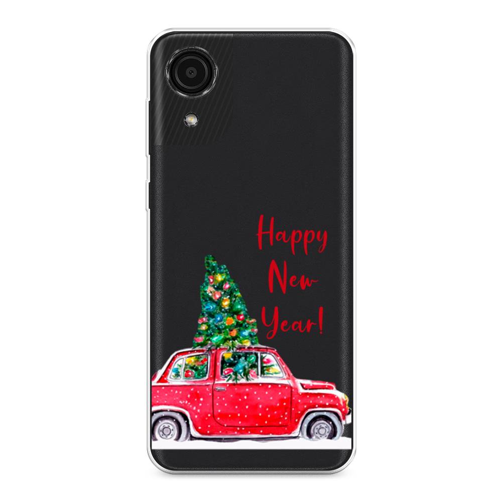 

Чехол на Samsung Galaxy A03 Core "Happy New Year", Красный;зеленый, 2104750-5