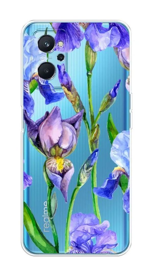 

Чехол Awog на Oppo A96 4G "Синие ирисы", Разноцветный, 2510850-8