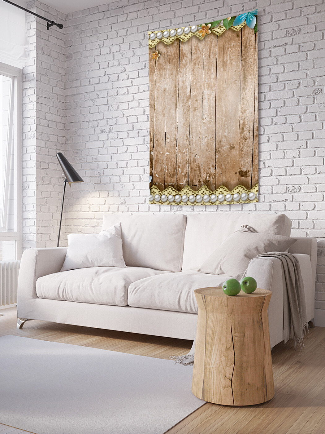 

Вертикальное фотопанно JoyArty Роскошное творение, из ткани, 150х200 см