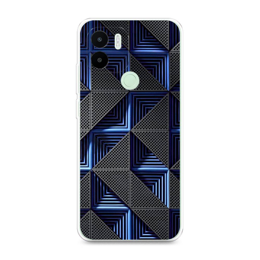 

Чехол на Redmi A1+ "IBM", Серый;синий, 316750-3