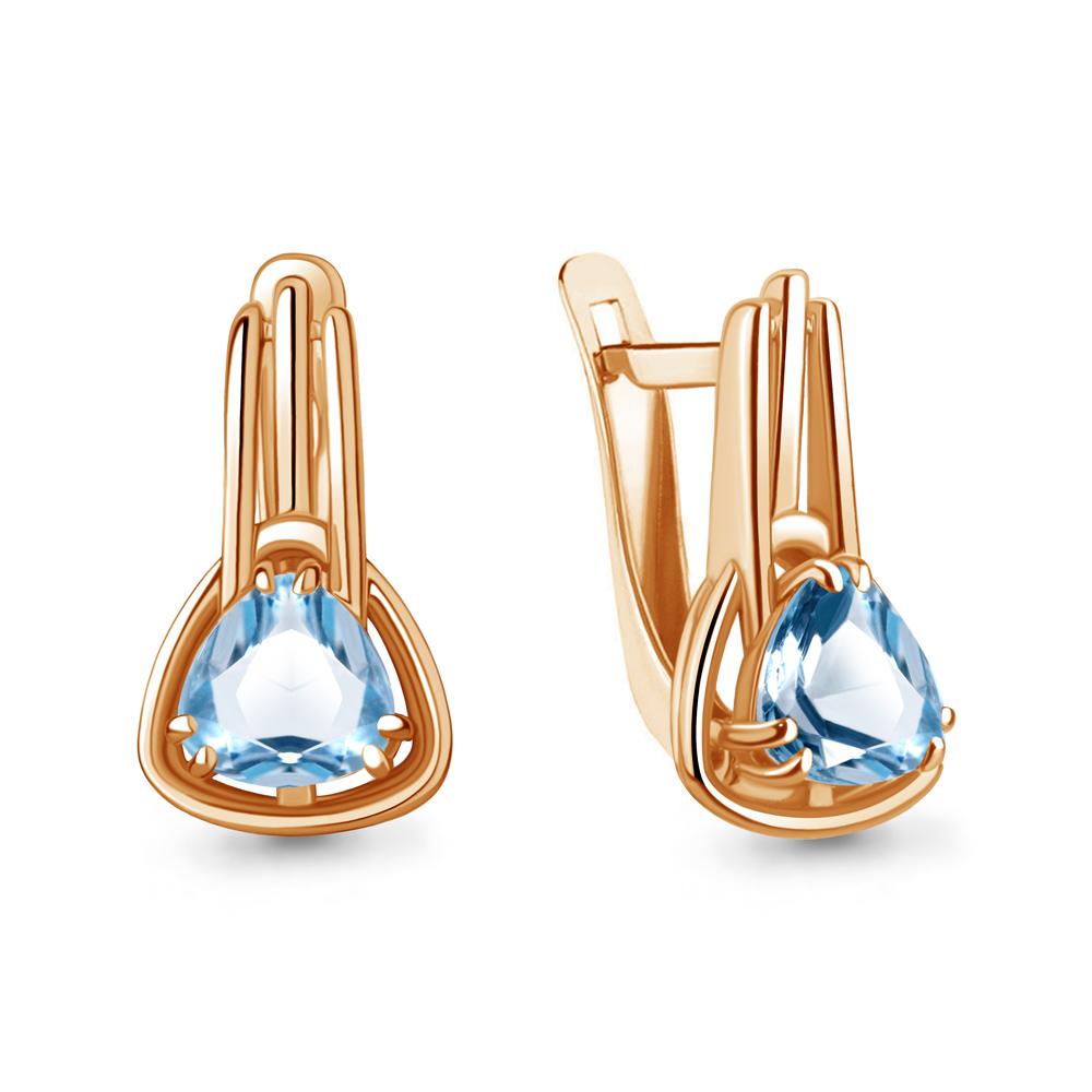 

Серьги из серебра с топазом Aquamarine Aquamarine 4776105_925_з, 4776105_925_з