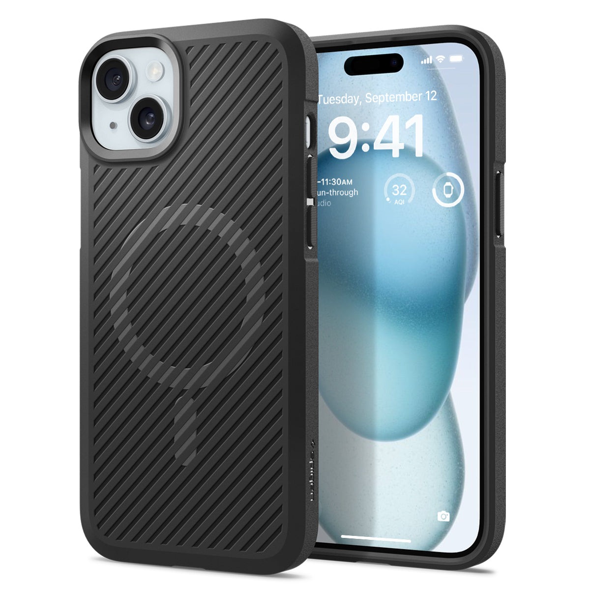 

Чехол Spigen для iPhone 15 - Core Armor (MagFit) - Черный - ACS06480, iPhone 15 - Core Armor|MagSafe|MagFit|Core Armor (MagFit)